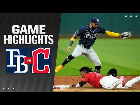 レイズ対ガーディアンズの試合ハイライト (9/12/24) | MLB ハイライト