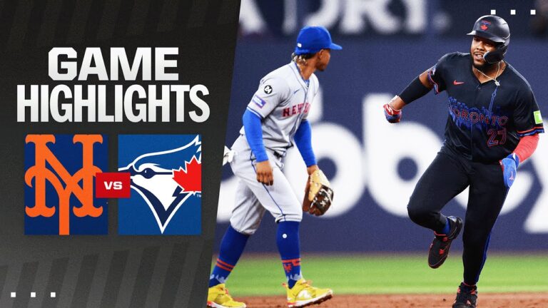 メッツ対ブルージェイズ 試合ハイライト (9/9/24) | MLB ハイライト