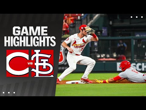 レッズ対カーディナルス戦ハイライト (9/11/24) | MLB ハイライト