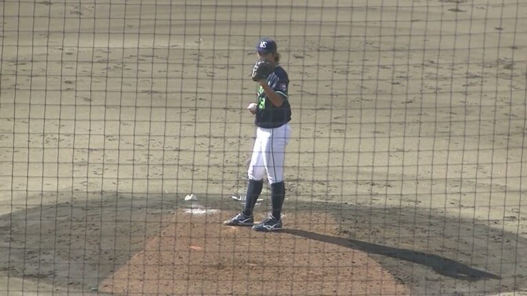 スワローズ阪口皓亮の投球フォーム〜2024年9月4日 日本ハムファイターズ対ヤクルトスワローズ