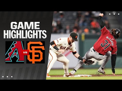 ジャイアンツ対ダイヤモンドバックス 試合ハイライト (9/4/24) | MLB ハイライト