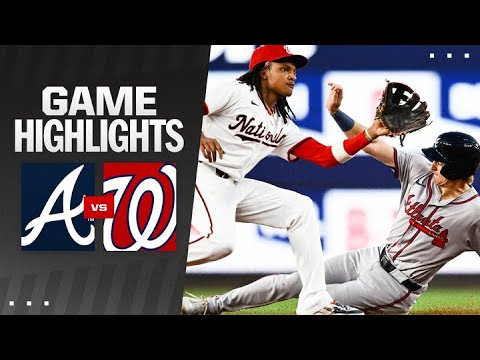 ブレーブス対ナショナルズ戦ハイライト (9/10/24) | MLB ハイライト