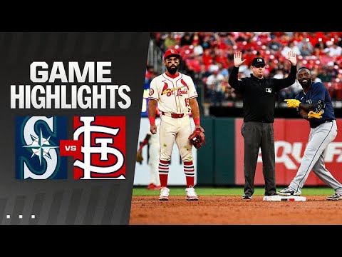 マリナーズ対カージナルスの試合ハイライト (9/7/24) | MLB ハイライト