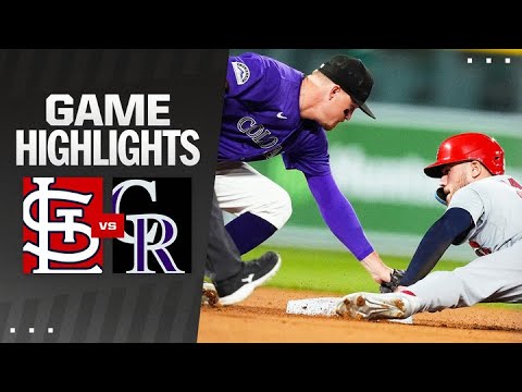 カージナルス対ロッキーズの試合ハイライト (9/24/24) | MLB ハイライト