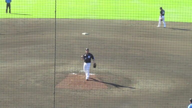 【マリーンズ】小野郁の投球フォーム（2024年9月11日 日本ハムファイターズ 対 千葉ロッテマリーンズ 鎌ヶ谷）