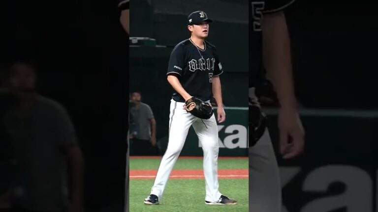 【山田修義】2024.7.16 8回 1死2塁のピンチを切り抜けます！#オリックスバファローズ #山田修義