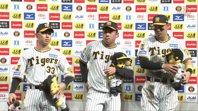 【#糸原健斗 選手、#桐敷拓馬 投手、#佐藤輝明 選手のヒーローインタビュー、#岡田彰布 監督インタビュー】 9月29日(日) 阪神vsDeNA（甲子園）