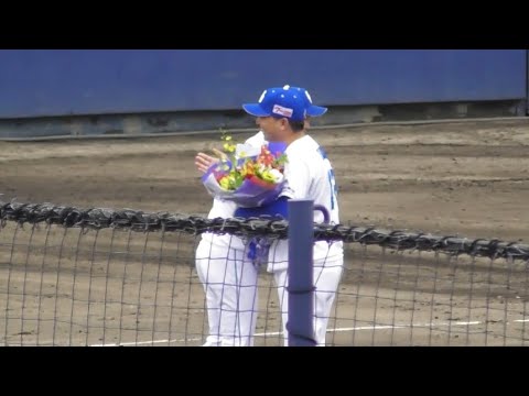 【涙のスピーチからの…】田島慎二&加藤翔平&砂田毅樹引退スピーチ　井上監督挨拶　2024/9/29