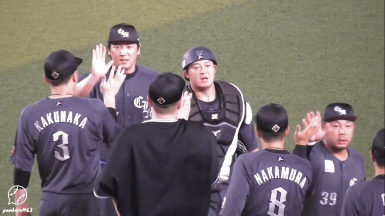 小野郁 本拠地復帰登板 勝利の瞬間 20240921