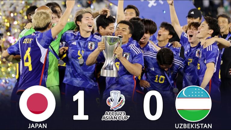 U23日本代表がアジア制覇！後半AT弾、直後PKストップの劇的勝利！ウズベキスタンを破って4大会ぶり2度目の優勝！2024年5月4日 U23アジア杯