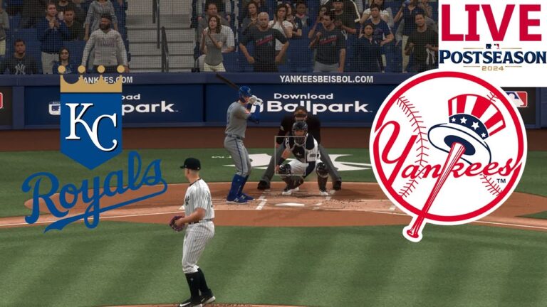 🔴ライブ🔴 カンザスシティ・ロイヤルズ VS ニューヨーク・ヤンキース/ 第 3 戦/ポストシーズン / 10 月 8 日/ /MLB ザ・ショー 2024