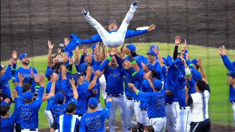 【ファーム日本一】青山監督胴上げ！現役引退の西浦直亨も！最後は森唯斗が古巣ソフトバンクを締めて優勝！下園コーチもお疲れ様でした！ファーム日本シリーズ 2024/10/05 横浜DeNAベイスターズ