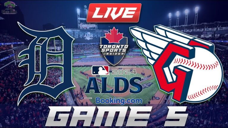 Detroit Tigers vs Cleveland Guardians ALDS Game 5 LIVE Stream Game Audio | MLB Playoffs Cast & Chat