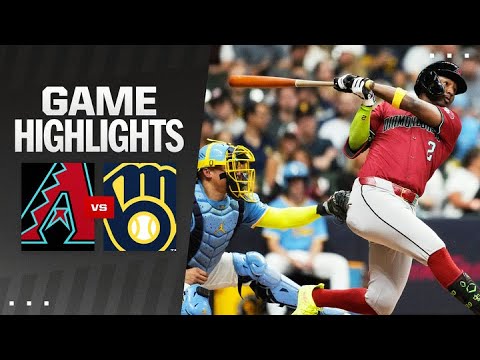 Dバックス対ブルワーズの試合ハイライト (9/20/24) | MLB ハイライト