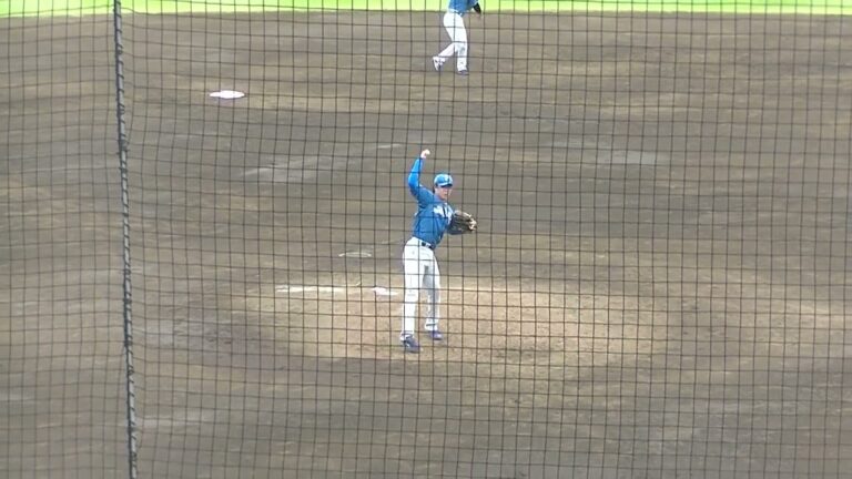 日ハム齊藤 伸治の投球練習2024年6月9日