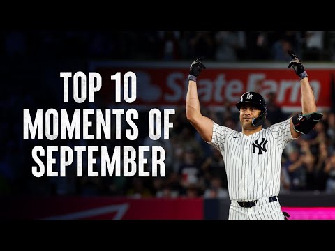 2024 年 9 月のトップ 10 の瞬間 |ニューヨーク・ヤンキース | Tモバイル提供