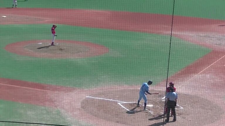 山下航汰（④京都外大西）を打ち取りチェンジ 帝京大 榮 龍騰（④津田学園）（2024年10月12日 首都大学野球リーグ 日体大 対 帝京大）