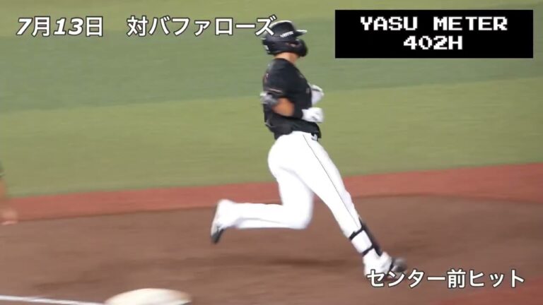 安田尚憲ヒット集2024