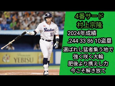 2024年 東京ヤクルトスワローズ1-9+α