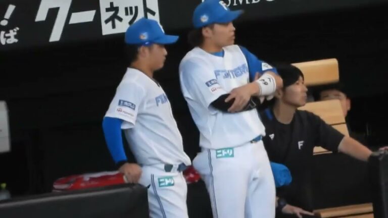 レイエス、万波、郡司裕也が繋いで満塁‼︎ノーアウト満塁で古川裕大が登場で爆盛り上がりするも…😢エスコンフィールド北海道日本ハムファイターズ