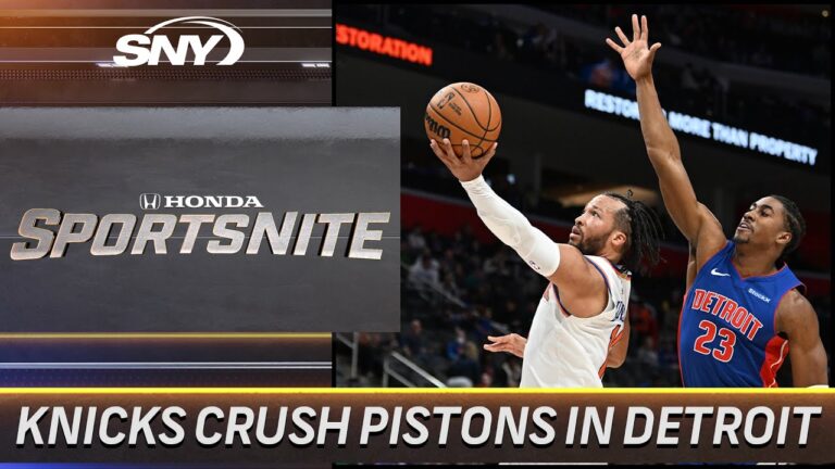 ニックスはピストンズに勝利しましたが、今シーズンのニューヨークにはどれだけの成功の可能性がありますか? | SNY