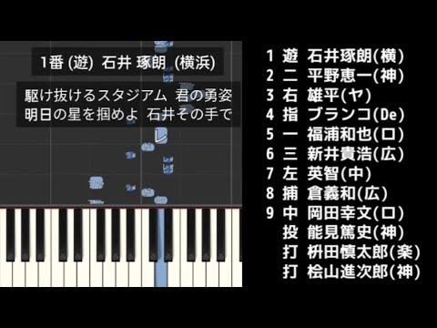 【プロ野球応援歌1-9】 リクエスト打線1-9 rq241031a9