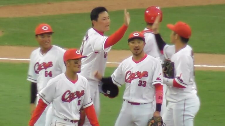 こいほー、笑顔が戻る！最初ヒヤドキも栗林良吏が3人で締める(全球ハイライト)！広島カープ勝利の瞬間&ハイタッチ！2024年9月21日
