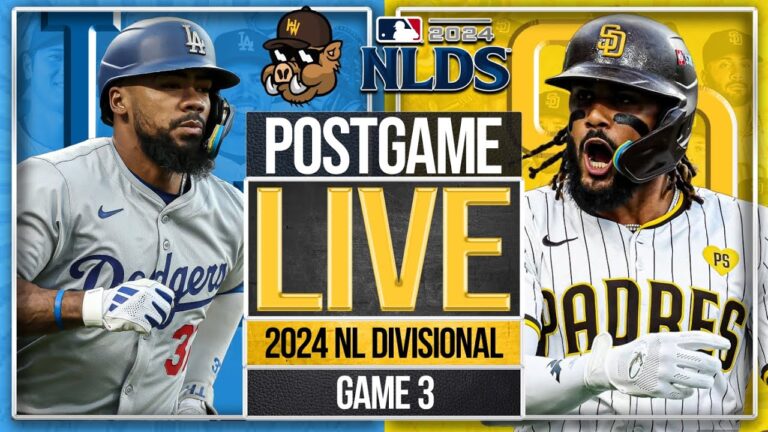 サンディエゴ・パドレス vs ロサンゼルス・ドジャース NLDS 第 3 戦ポストゲームショー |パドレスがインスタントクラシックで優勝