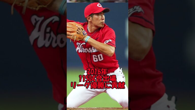 カープOB選手を1分解説　#安部友裕 #カープ #shorts