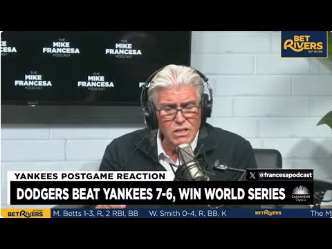 悪夢のような5回裏、ワールドシリーズ第5戦でヤンキースを破る - マイク・フランセサのインスタントリアクション