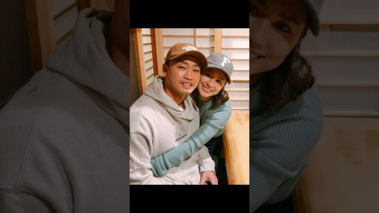 青木宣親・佐知さんご夫妻の笑顔