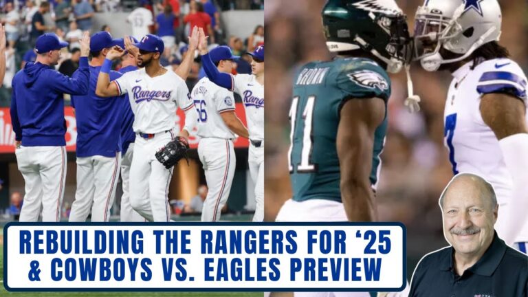 25年に向けてレンジャーズを再建する |カウボーイズ対イーグルス 第 10 週 NFL プレビュー