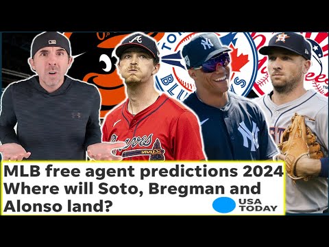 USA TodayのMLBフリーエージェント予想に反応：ソトからブルージェイズ、ブレグマンからヤンキースなど