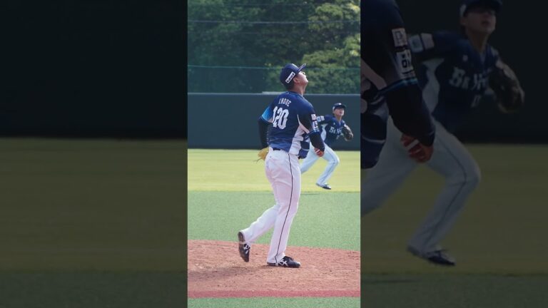 2024.05.25 東京ヤクルト-埼玉西武(ヤクルト戸田) 井上広輝 投球シーン #プロ野球 #seibulions