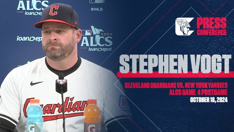 スティーブン・フォークト、ALCS第4戦でガーディアンズがヤンキースに負けたことに反応