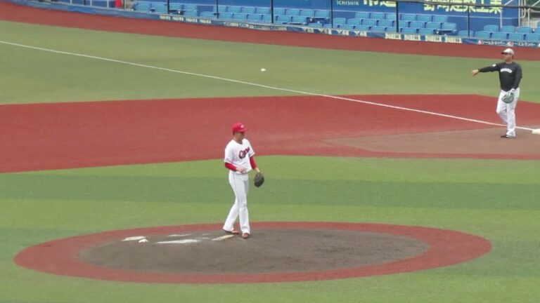 広島 行木俊の投球フォーム（2024年11月14日 プロ野球合同トライアウト ）