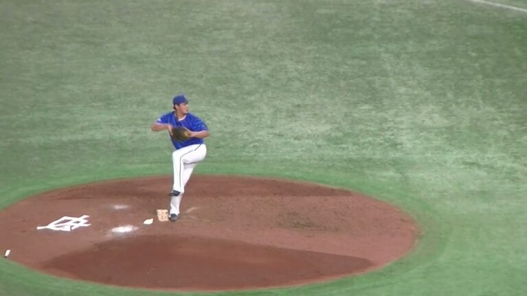 ベイスターズ中川虎大の投球フォーム（2024年7月12日読売ジャイアンツ対 横浜DeNAベイスターズ）