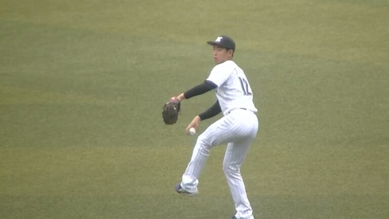 【合同トライアウト】マリーンズ古谷拓郎がキャッチボール2024年プロ野球12球団合同トライアウト11月14日