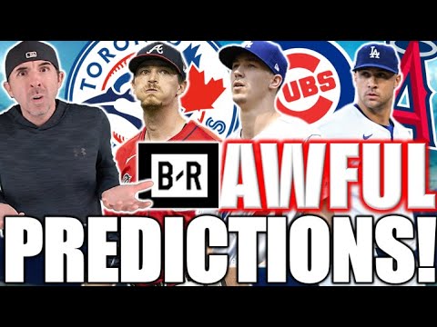 MLB フリーエージェントの悪い予測に反応!