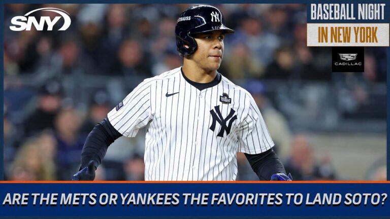 フアン・ソトと契約する最有力候補はメッツかヤンキースか? |ニューヨークのベースボールナイト | SNY
