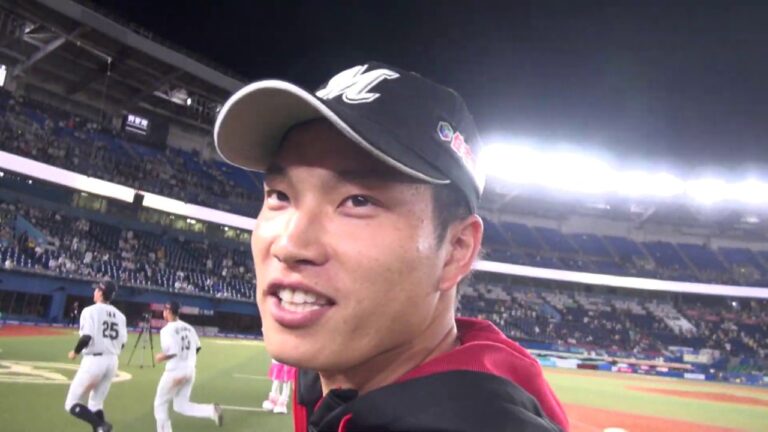 交流戦初勝利！勝利投手・岩下の"We Are"にカメラが接近【広報カメラ】