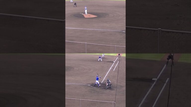 無死一二塁のピンチで大田泰示を三振にとる齊藤伸治（2024年4月23日 日本ハムファイターズ対 横浜DeNAベイスターズ 2軍）