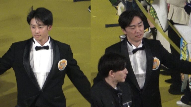イケメン過ぎるスーツの選手達【ファン感謝祭2024】福岡ソフトバンクホークスVIVAタカホーパーティー（イエローカーペットショー）