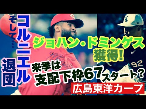【広島東洋カープ】新外国人投手ジョハン・ドミンゲス獲得！　ドミニカン右腕の加入を歓迎します！　そして・・・コルニエルが退団・・・　【ジョハン・ドミンゲス】【ロベルト・コルニエル】【カープ】