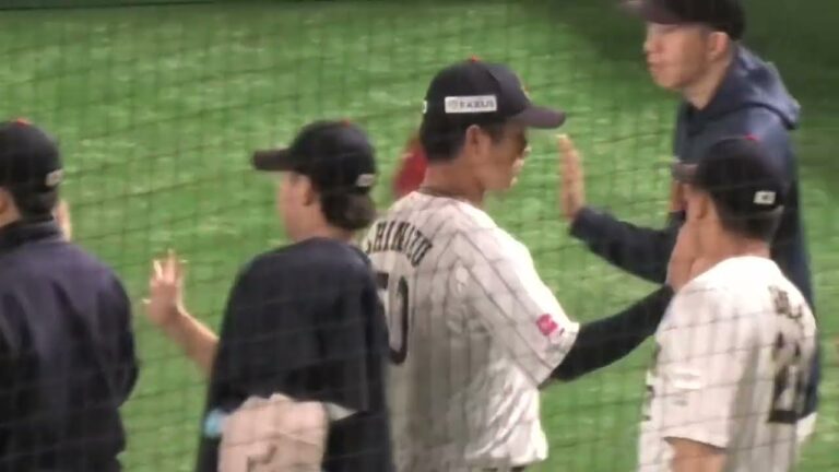 -2024.11.22-【プレミア12】７回表 清水達也 ピンチにピシャリの好救援‼︎ スーパーラウンド初登板 日本代表（vsベネズエラ）