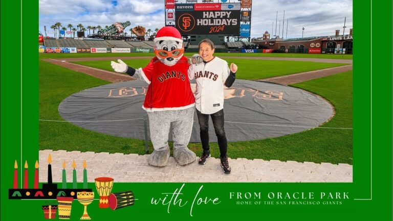 MLB球場の裏側　Holiday Photo Tours at Oracle Park
