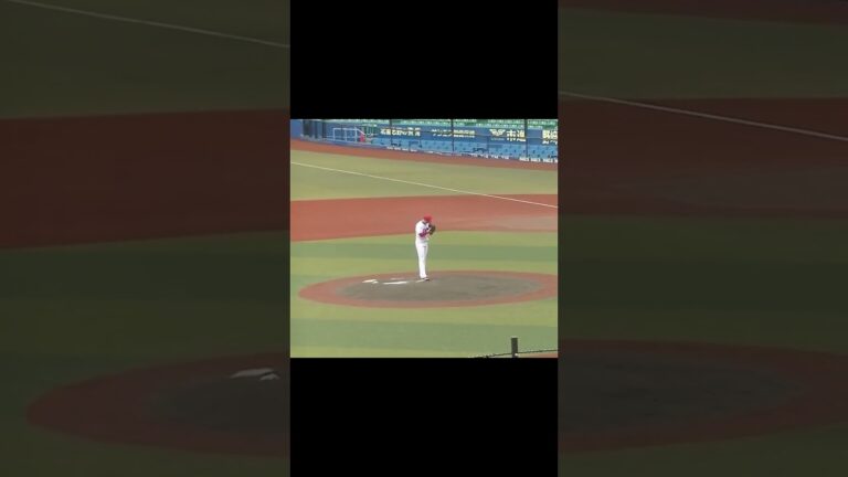 【合同トライアウト】カープ行木俊の投球練習2024年プロ野球12球団合同トライアウト11月14日