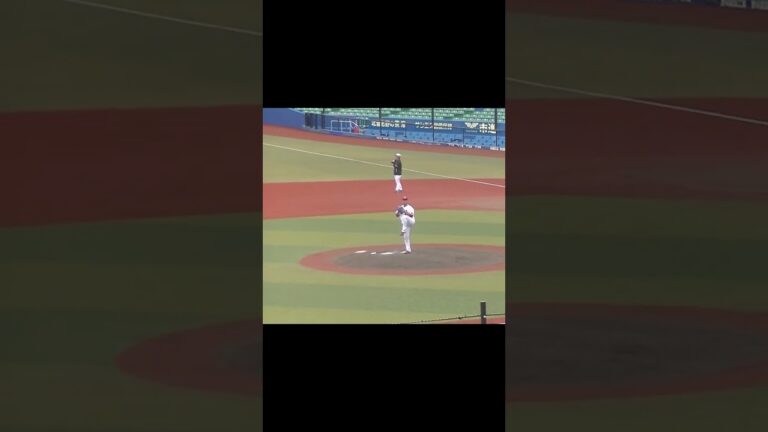 【合同トライアウト】カープ内間拓馬の投球練習2024年プロ野球12球団合同トライアウト11月14日