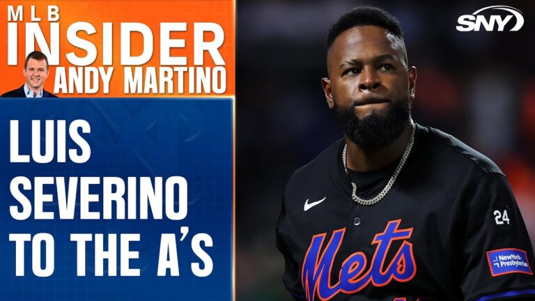 MLBインサイダーは、ルイス・セベリーノがアスレチックスと契約し、メッツに戻らないことに反応。 SNY