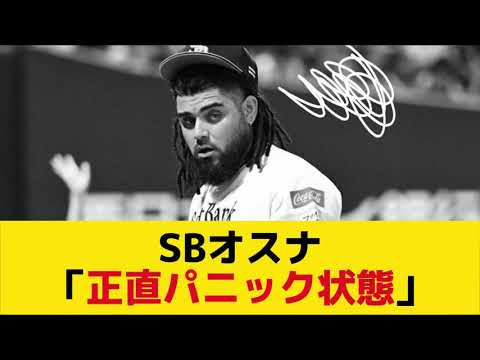 SBオスナ「MLB時代も含め人生でこんなに打たれたことない。正直パニック状態」